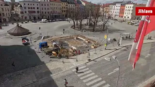 Časosběrné video: Výstavba pokojíčku v centru Jihlavy