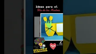 Manualidades día de las madres #parati #mama #viral #ideas #fiesta