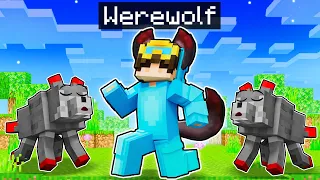 Life of a WEREWOLF In Minecraft!