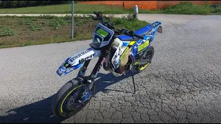 PROVO UN HUSQVARNA 450!!!