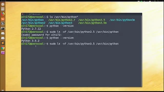 How to Change default Python on Ubuntu | change python version in ubuntu