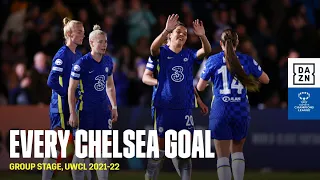 Every Chelsea Goal From the 2021-22 UEFA Women's Champions League Group Stage