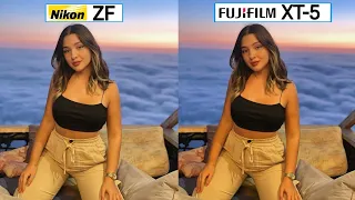 Nikon ZF Vs Fujifilm X-T5 Camera Test Comparison