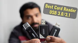 Comparison Best SD/micro SD Card Reader on Amazon 2024 | Anker vs Transcend vs Digitek