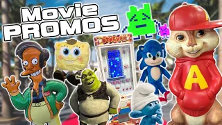 A Look at Movie Merchandise & Promotions - SpongeBob, Shrek, Sonic & More!