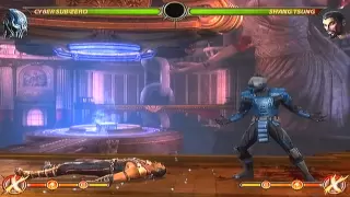 11 New Cyber Sub-Zero Combos from 132% to 59% in damage - MK9