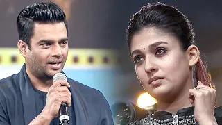 Nayanthara Adoring Madhavan's Heartfelt Speech At SIIMA