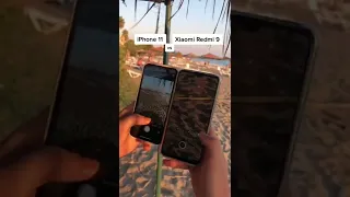 Test Camera IPhone 11 vs Xiaomi Redmi 9c