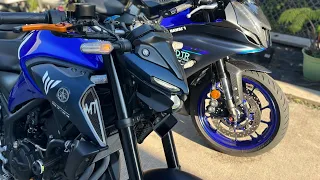 I’m back! 2022 Yamaha MT03 Puig Windscreen