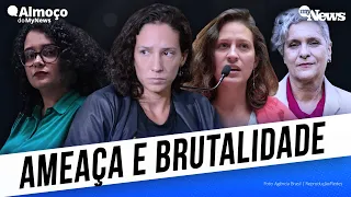 Mônica Benício, vereadora e viúva de Marielle, comenta ameaça de violência sexual e lesbofobia