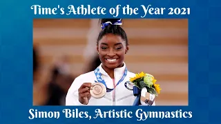 #shorts || Time's Athlete of the Year 2021 || Simone Biles