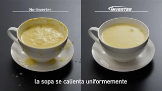 ¿Cómo funciona la tecnología Inverter en los hornos microondas?