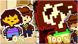 I Played 100% of Undertale Red and Yellow Genocide