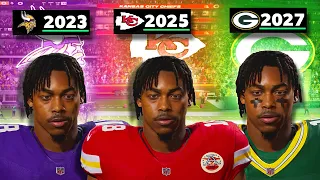 What If Justin Jefferson Changed Teams Every Season?