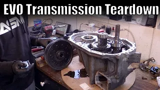 Evo Transmission Teardown // Inside a evo 8 trans // Boosted Films