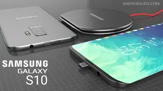 Samsung Galaxy S10 with In-Display Fingerprint Scanner, New Popup Camera (iPhone X Killer) Concept