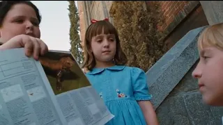 Matilda (1996) Matilda gets put in the Chokey