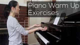 How to warm up before playing piano