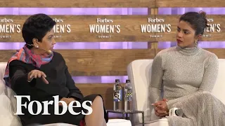 Priyanka Chopra And Indra Nooyi On Breaking Barriers And Engaging Billions | Forbes Women's Summit