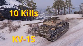 World of tanks KV-1S - 3,5 K Damage 10 Kills, wot replays