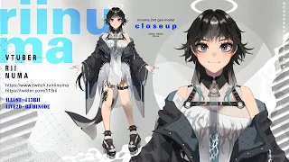 [Vtuber] Live2D Model Showcase: Riinuma