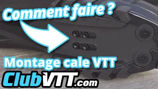 Astuces pour le montage de vos cales de chaussures vtt Shimano SPD - 519