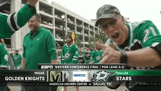 NHL Western Conference Finals on ESPN intro | VGK@DAL | 5/29/2023 (GM6)