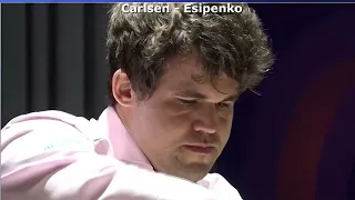 Carlsen-Esipenko Esipenko-Carlsen 10+3 5+2 PGN blitz