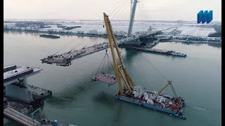 Lélegzetelállító videó az új Duna-híd születéséről