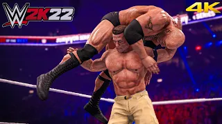 WWE 2K22 John Cena, vs The Rock, | WWE Championship 13, | PS5 [4K60]