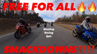 @FastLaneD ATLANTA MEET + EPIC SMACKDOWNS !! YAMAHA R1 vs ZX10R vs GSXR 1000R vs V4R vs S1000RR