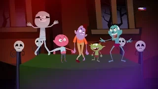 пять маленьких монстров Хэллоуин рифмы детские песни Kids Songs Halloween Rhymes Five Little Monster