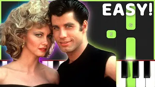 Hopelessly Devoted To You - From "Grease" | EASY Piano Tutorial