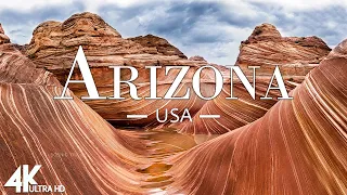 FLYING OVER ARIZONA 4K (UHD) - Relaxation Film with Soothing Music by Scenic Travel
