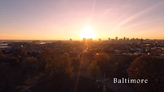 Baltimore by Drone in 4K