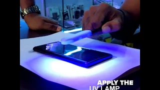 UV Tempered glass Applying for Samsung Galaxy Note 10 / Note 10 Plus