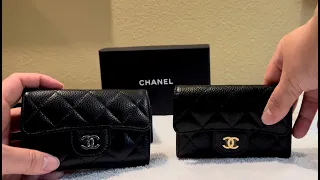 2023 Chanel flap card holder unbox and review