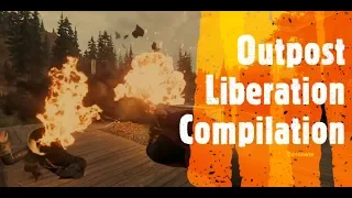 Far Cry 5 Stealth Outpost Liberation Compilation