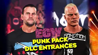 WWE 2K24: ECW Punk Pack DLC Entrances