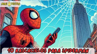 ¡10 Rascacielos para Spiderman! 🕷️🏙️ -- Mini Tectín