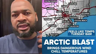 Artic Blast Coming To Houston…