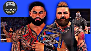 Roman Reigns vs Bray Wyatt "The Fiend" - WWE Universal Championship | WWE 2K22 Simulations