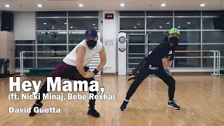 Hey Mama, (ft. Nicki Minaj, Bebe Rexha) - David Guetta / Zumba / Choreography / Workout / WZS CREW