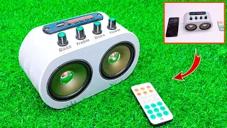 How To Make 60 Watt Bluetooth Speaker || Bluetooth speaker