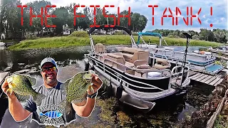 My Boat Set Up | 2019 Sun Tracker Fishin' Barge 20 DLX Review/Cruise On The Water | The Fish Tank!