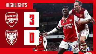 HIGHLIGHTS | Arsenal vs AFC Wimbledon (3-0) | Lacazette, Smith Rowe, Nketiah