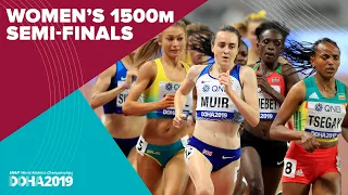 Women's 1500m Semi-Finals | World Athletics Championships Doha 2019