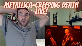 FIRST TIME HEARING Metallica-Creeping Death Live!