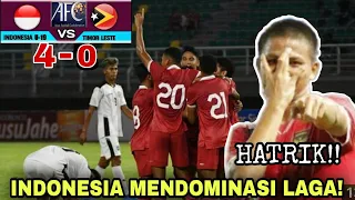 FULL HIGHLIGTS & ALL GOAL 4-0 INDONESIA U-20 VS TIMOR LESTE U-20 | QUALIFIER AFC U20 ASIAN CUP