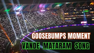 Goosebumps 🔥🇮🇳😎 Vande Mataram - Maa Tujhe Salaam at Ekana Stadium Lucknow |  India vs England